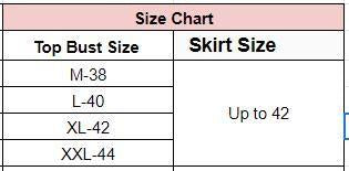 Women Rayon Top and Skirt Set